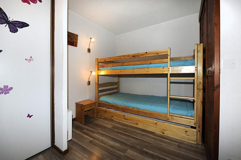 Holiday in mountain resort 2 room apartment 4 people (307) - La Résidence les Balcons d'Olympie - Les Menuires - Bunk beds