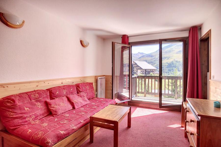 Urlaub in den Bergen 2-Zimmer-Holzhütte für 6 Personen (320) - La Résidence les Balcons d'Olympie - Les Menuires - Wohnzimmer