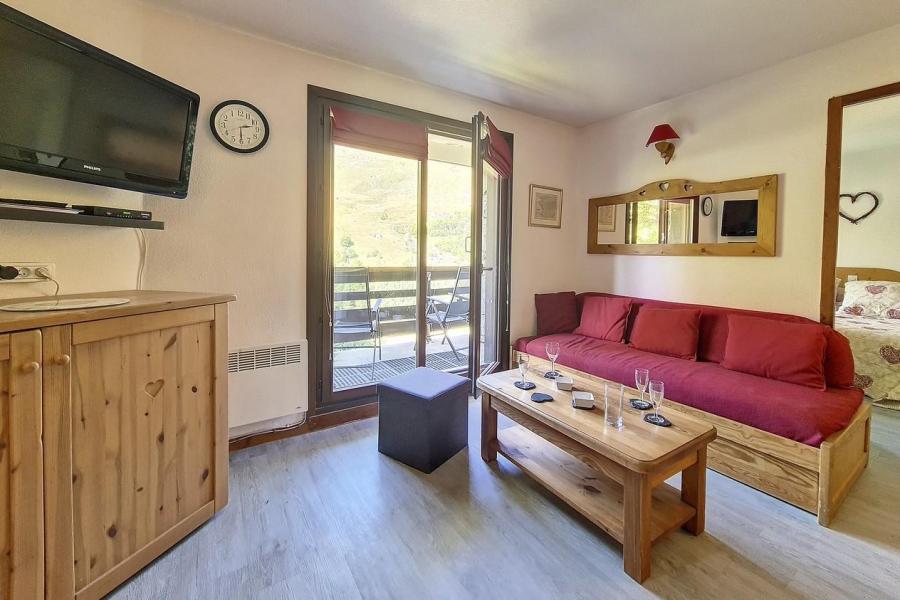 Urlaub in den Bergen 2-Zimmer-Holzhütte für 6 Personen (40) - La Résidence les Balcons d'Olympie - Les Menuires - Wohnzimmer