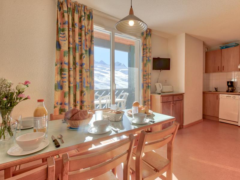 Vacanze in montagna Appartamento 3 stanze per 6 persone - La Résidence Les Balcons du Soleil - Peyragudes - Angolo pranzo