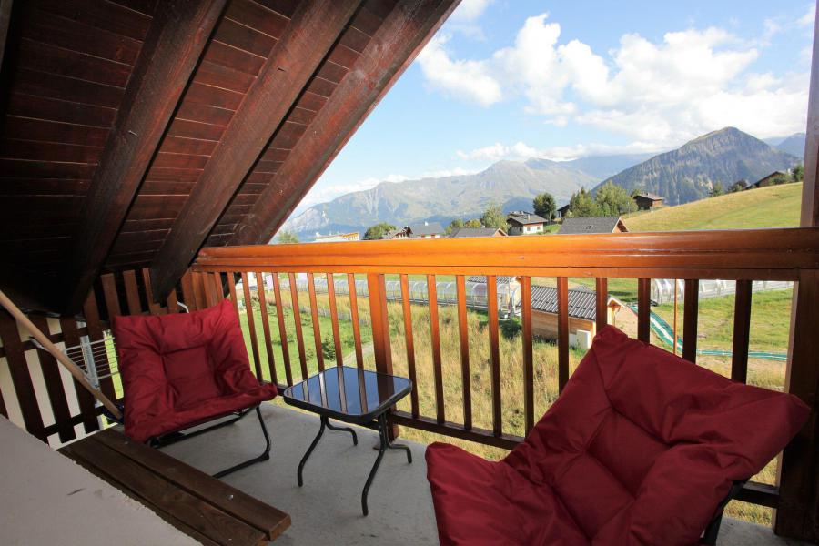 Vacanze in montagna Appartamento 3 stanze per 4 persone (B46) - La Résidence les Bergers - La Toussuire - Balcone