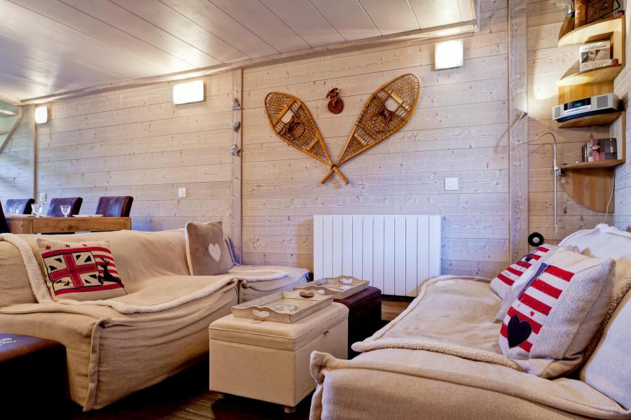 Urlaub in den Bergen 3-Zimmer-Appartment für 6 Personen (548) - La Résidence les Brigues - Courchevel - Wohnzimmer