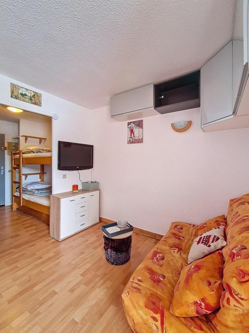 Vakantie in de bergen Studio bergnis 3 personen (MN-CI0025) - La Résidence les Carlines - Les Menuires - Woonkamer