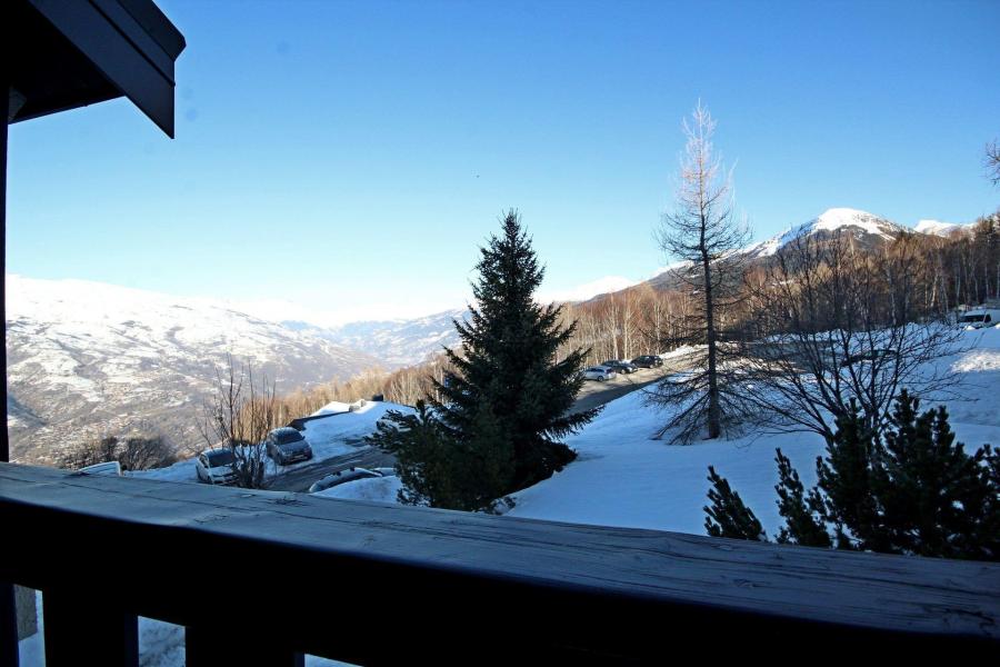 Urlaub in den Bergen Studio Schlafnische 4 Personen (208) - La Résidence les Charmettes - Montalbert - Terrasse