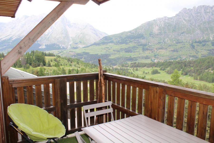 Vakantie in de bergen Appartement 2 kamers bergnis 6 personen (CE54) - La Résidence les Chaumettes - Superdévoluy - Balkon