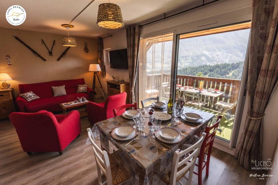 Vacaciones en montaña Apartamento cabina 2 piezas para 6 personas (CE54) - La Résidence les Chaumettes - Superdévoluy - Estancia