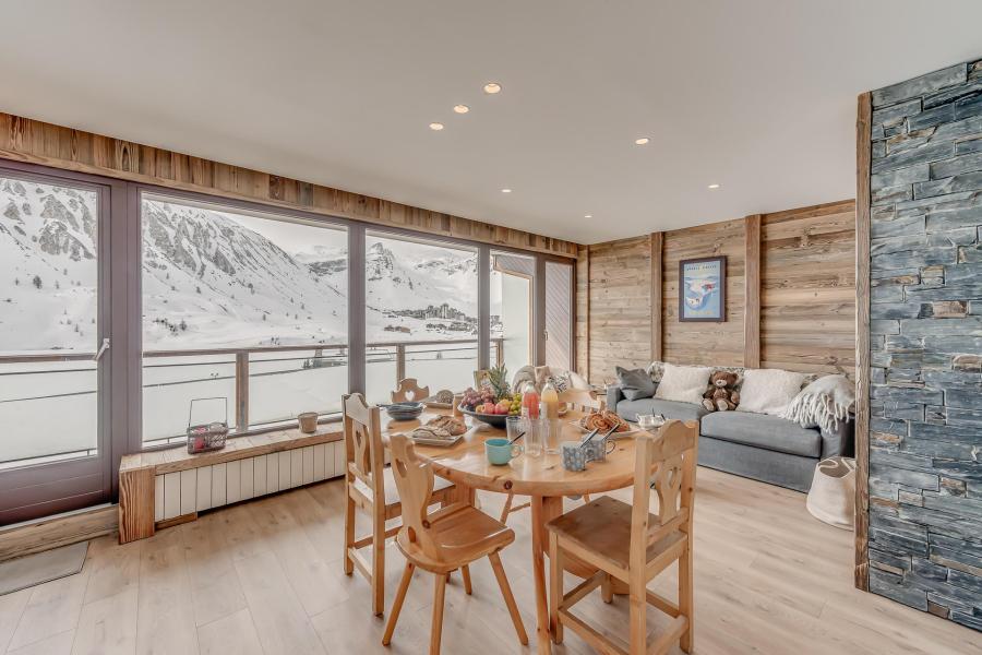 Holiday in mountain resort 2 room apartment sleeping corner 6 people (12P) - La Résidence les Cimes - Tignes - Living room