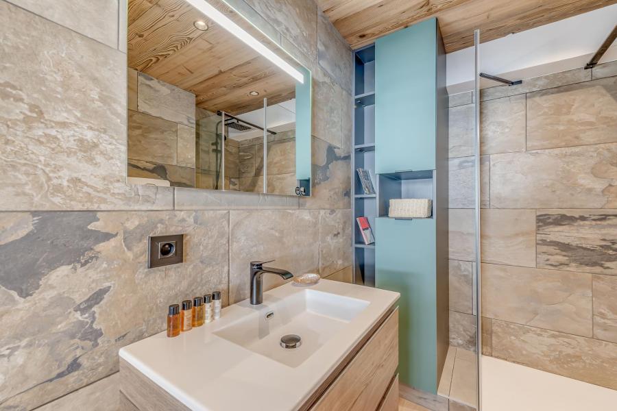 Vacaciones en montaña Apartamento cabina 2 piezas para 6 personas (12P) - La Résidence les Cimes - Tignes - Cuarto de ducha