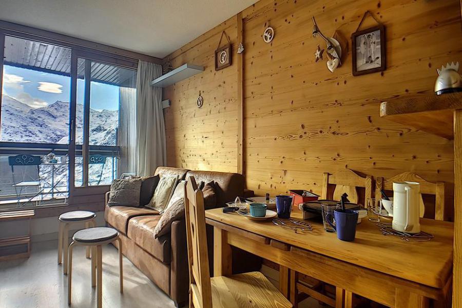 Vakantie in de bergen Appartement 2 kamers 4 personen (552) - La Résidence les Coryles - Les Menuires - Woonkamer