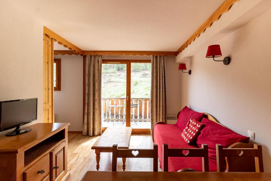 Urlaub in den Bergen 2-Zimmer-Berghütte für 6 Personen (MBB203) - La Résidence les Eglantines - Les Orres - Wohnzimmer