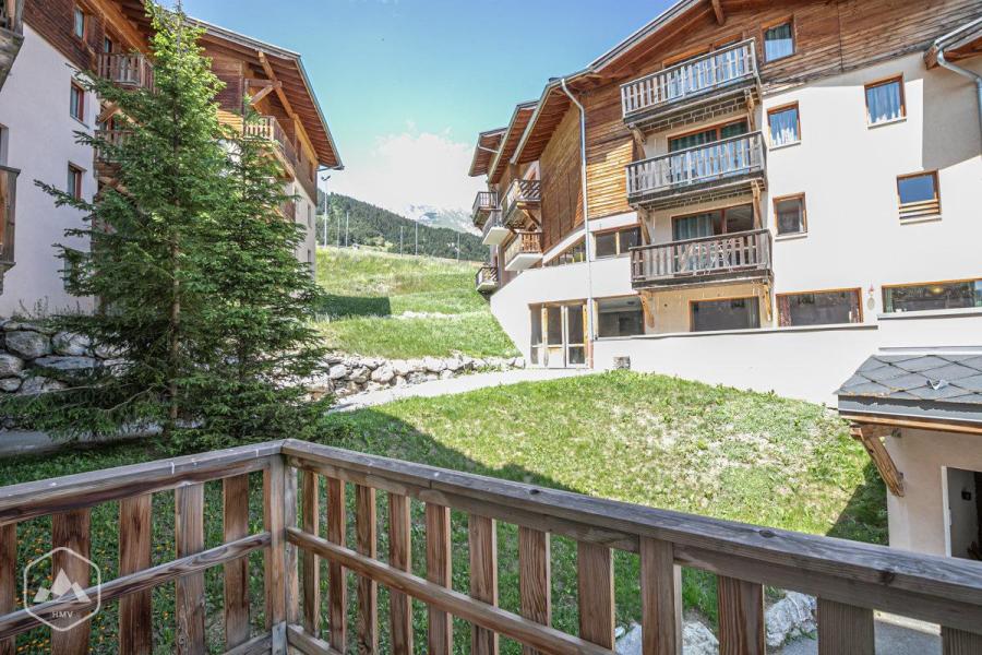Wakacje w górach Apartament duplex 2 pokojowy z alkową dla 6 osób (E1.76) - La Résidence les Flocons d'Argent - Aussois - Na zewnątrz latem
