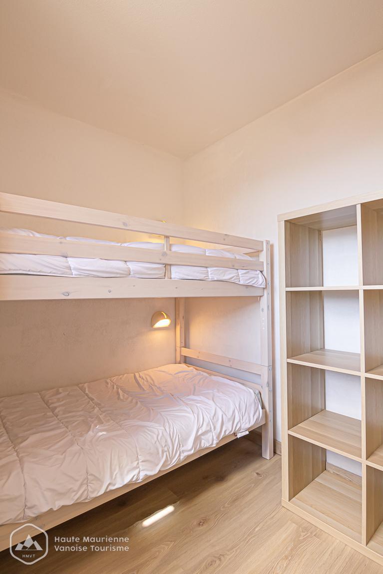 Vakantie in de bergen Appartement 2 kabine kamers 4-6 personen (B2.30) - La Résidence les Flocons d'Argent - Aussois - Kamer
