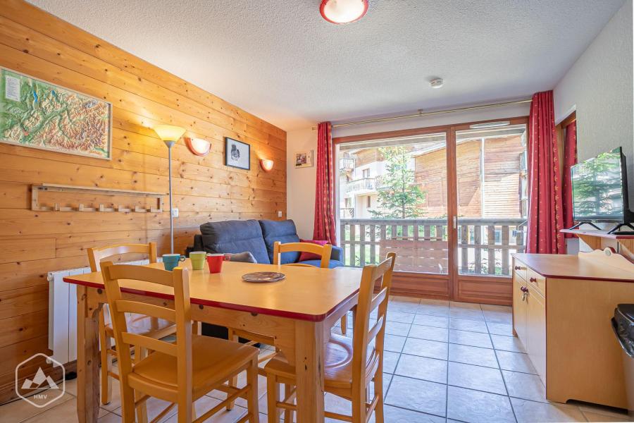 Vakantie in de bergen Appartement 3 kamers 6 personen (E3.86) - La Résidence les Flocons d'Argent - Aussois - Woonkamer