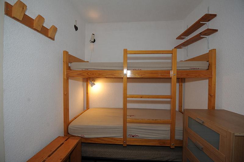 Каникулы в горах Квартира студия со спальней для 4 чел. (0R13) - La Résidence les Gentianes - Les Menuires - Двухъярусные кровати
