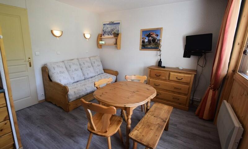 Ski verhuur Appartement 2 kamers 4 personen (28m²-3) - La Résidence les Hameaux I - Maeva Home - La Plagne - Woonkamer