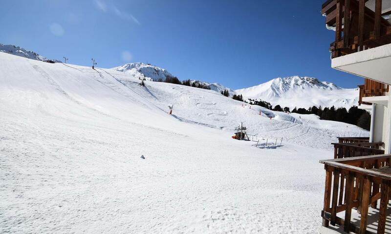 Ski verhuur Appartement 2 kamers 4 personen (28m²-3) - La Résidence les Hameaux I - Maeva Home - La Plagne - Buiten zomer