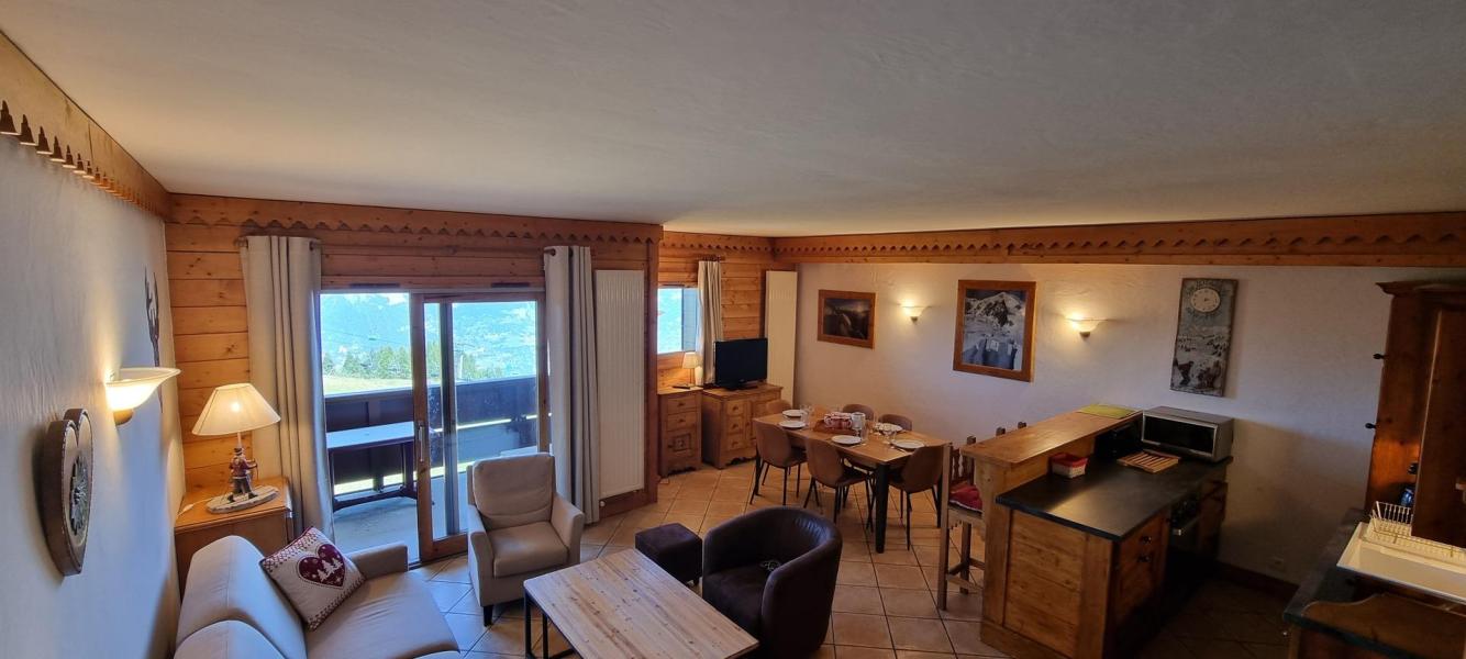Vakantie in de bergen Appartement duplex 4 kamers 8 personen (53) - La Résidence les Hauts Bois - La Plagne - Woonkamer
