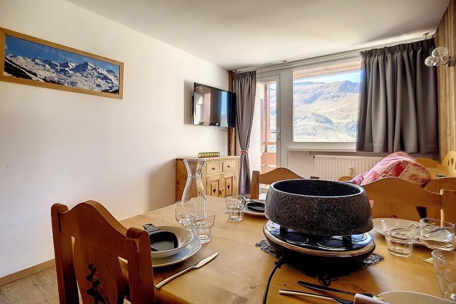 Holiday in mountain resort 2 room duplex apartment 5 people (C33) - La Résidence les Lauzes - Les Menuires - Living room