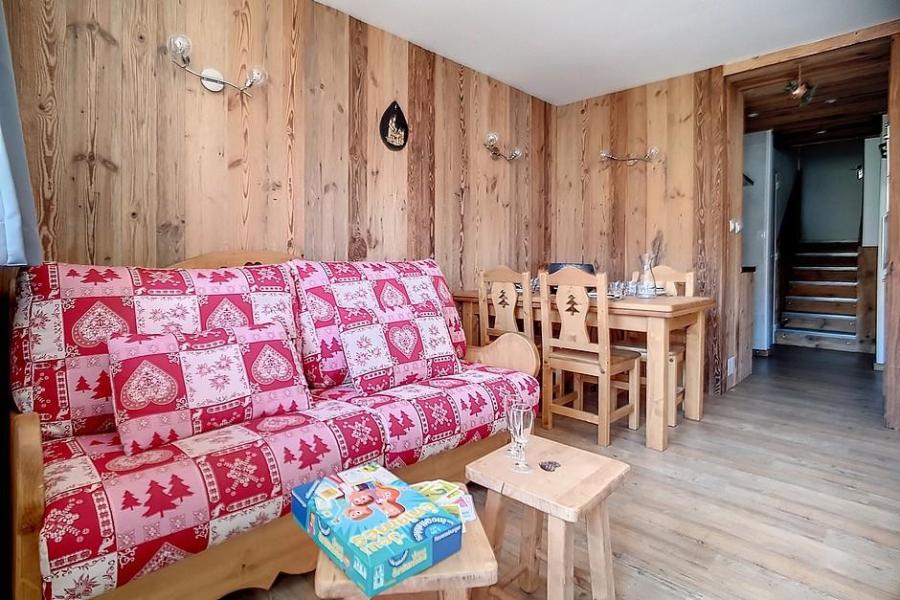 Vakantie in de bergen Appartement duplex 2 kamers 5 personen (C33) - La Résidence les Lauzes - Les Menuires - Woonkamer
