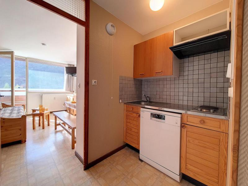 Vakantie in de bergen Appartement duplex 2 kamers 6 personen (C8) - La Résidence les Lauzes - Les Menuires - Keuken