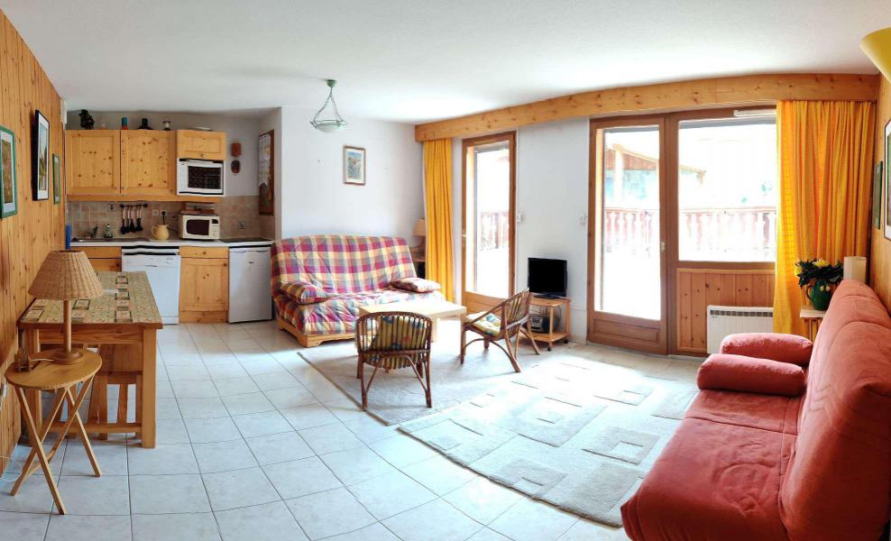Holiday in mountain resort 3 room apartment 6 people (360) - La Résidence Les Mouflons - Vars - Living room