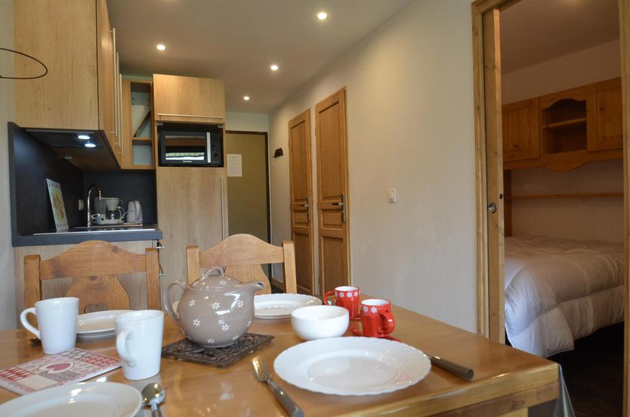 Holiday in mountain resort 2 room apartment 4 people (312) - La Résidence les Soldanelles - Les Menuires - Kitchen