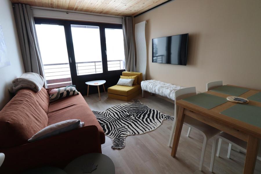 Vakantie in de bergen Appartement 2 kamers 4 personen (B-15) - La Résidence les Tufs - Tignes - Woonkamer