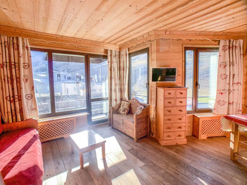 Holiday in mountain resort Studio 4 people (A27) - La Résidence les Tufs - Tignes - Living room