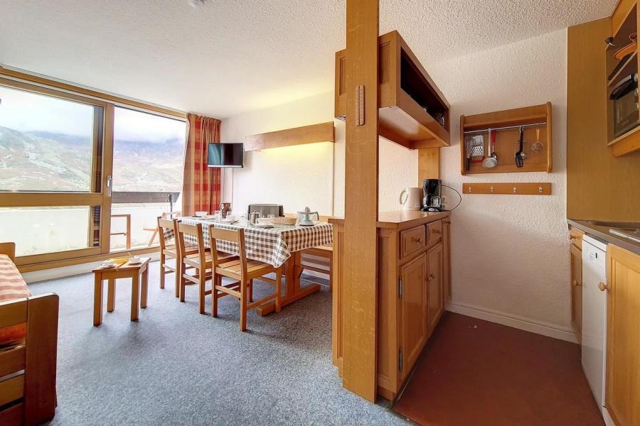 Holiday in mountain resort 3 room triplex apartment 8 people (419) - La Résidence Nant Benoit - Les Menuires - Living room