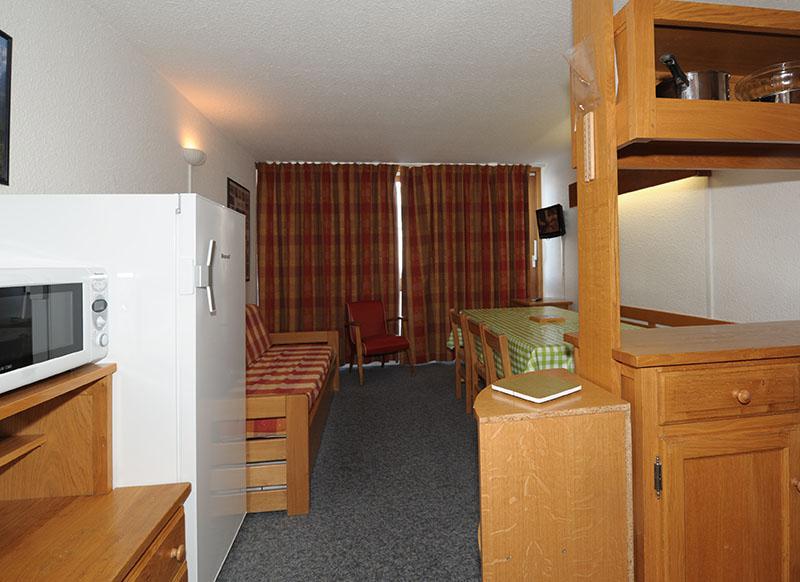 Vakantie in de bergen Appartement triplex 3 kamers 8 personen (419) - La Résidence Nant Benoit - Les Menuires - Woonkamer