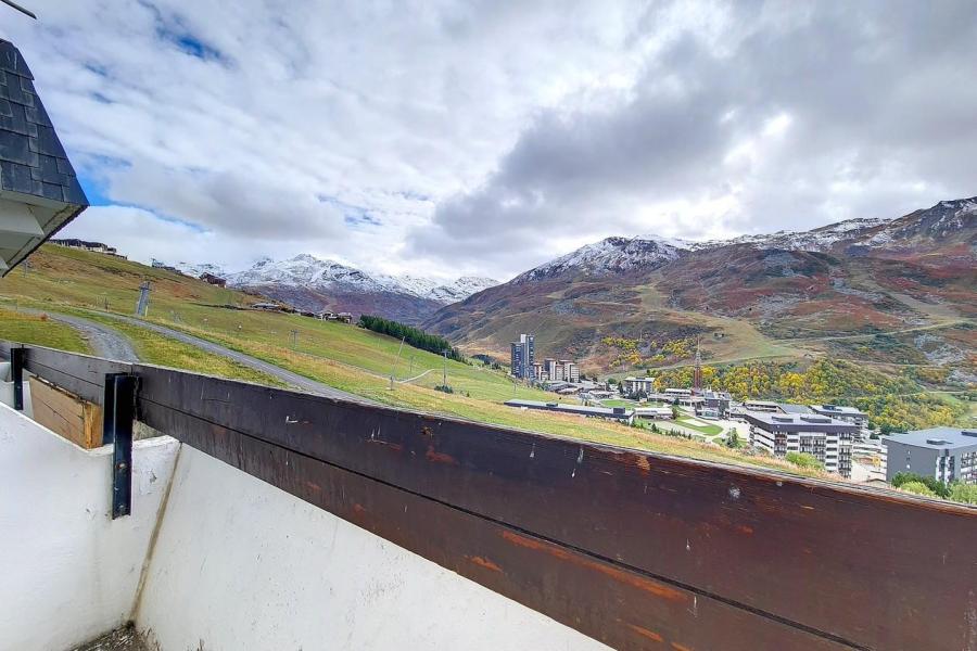 Urlaub in den Bergen Triplex Wohnung 3 Zimmer 8 Personen (419) - La Résidence Nant Benoit - Les Menuires - Balkon