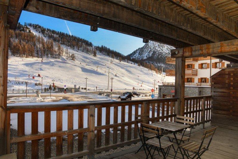 Vacanze in montagna Appartamento 2 stanze per 4 persone (NG9) - La Résidence Neige et Golf - Montgenèvre - Balcone