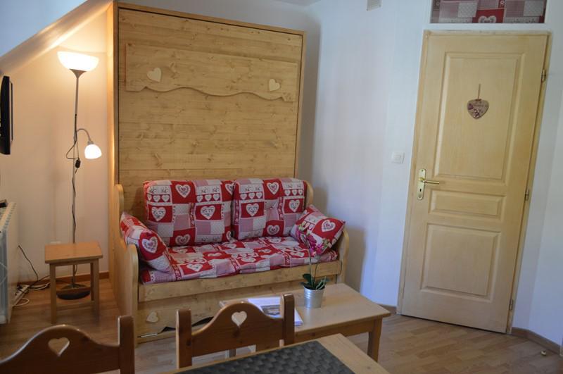 Vakantie in de bergen Appartement 2 kamers 4 personen (NG13) - La Résidence Neige et Golf - Montgenèvre - Woonkamer