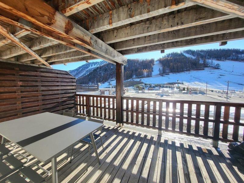 Vacances en montagne Appartement 2 pièces 4 personnes (NG10) - La Résidence Neige et Golf - Montgenèvre - Terrasse