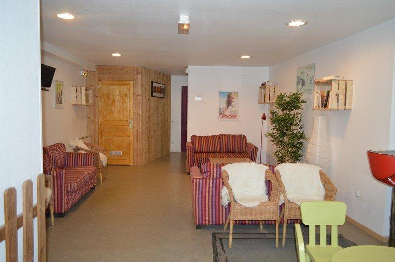 Vakantie in de bergen La Résidence Neige et Golf - Montgenèvre - Woonkamer