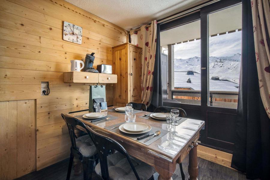 Vakantie in de bergen Studio cabine 4 personen (32) - La Résidence Orsière - Val Thorens - Woonkamer