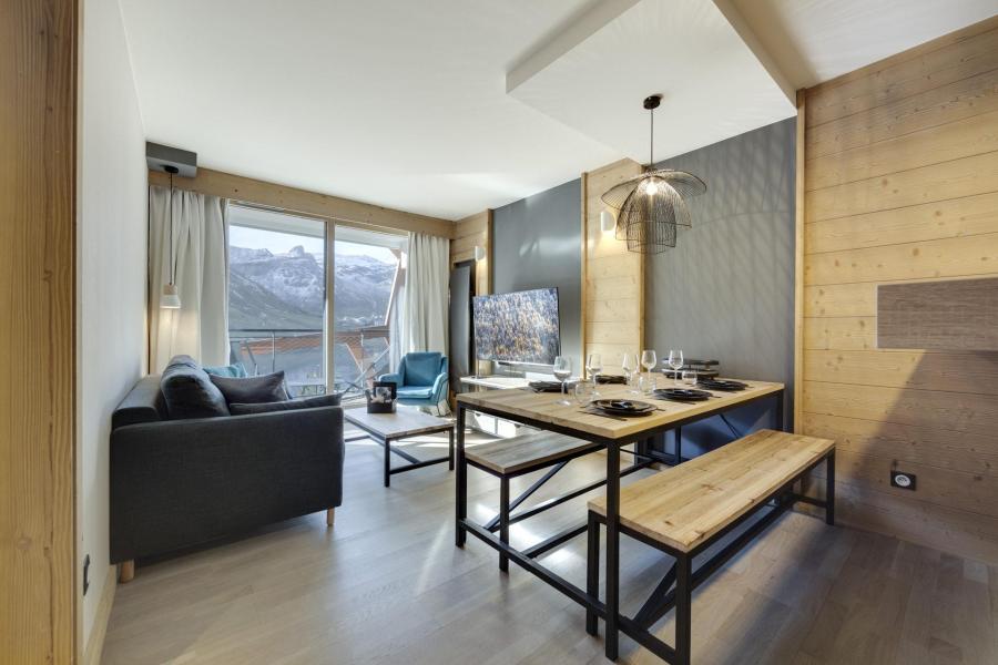Urlaub in den Bergen 2-Zimmer-Holzhütte für 5 Personen (203) - La Résidence Phoenix - Tignes - Wohnzimmer