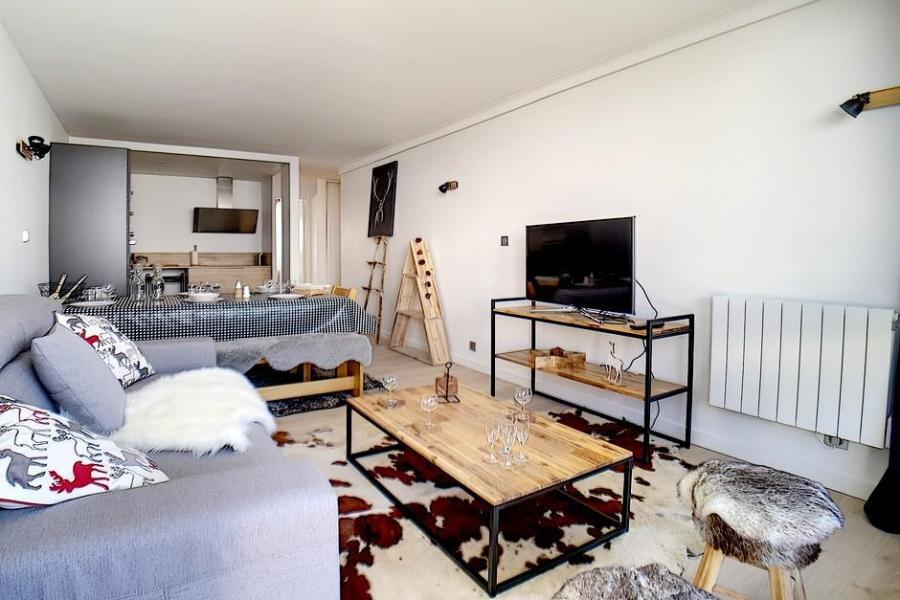 Urlaub in den Bergen 3-Zimmer-Appartment für 8 Personen (51) - La Résidence Pra Coutin - Les Menuires - Wohnzimmer