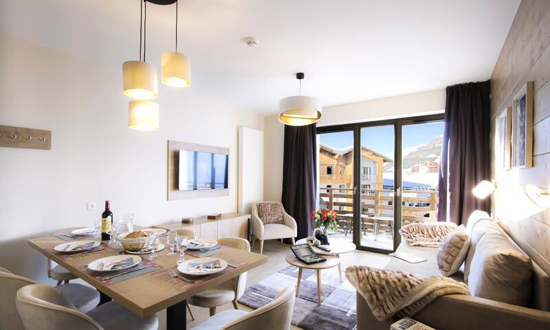 Wakacje w górach Apartament 2 pokojowy 6 osób (39m²) - La Résidence Prestige l'Éclose - Alpe d'Huez - Na zewnątrz latem