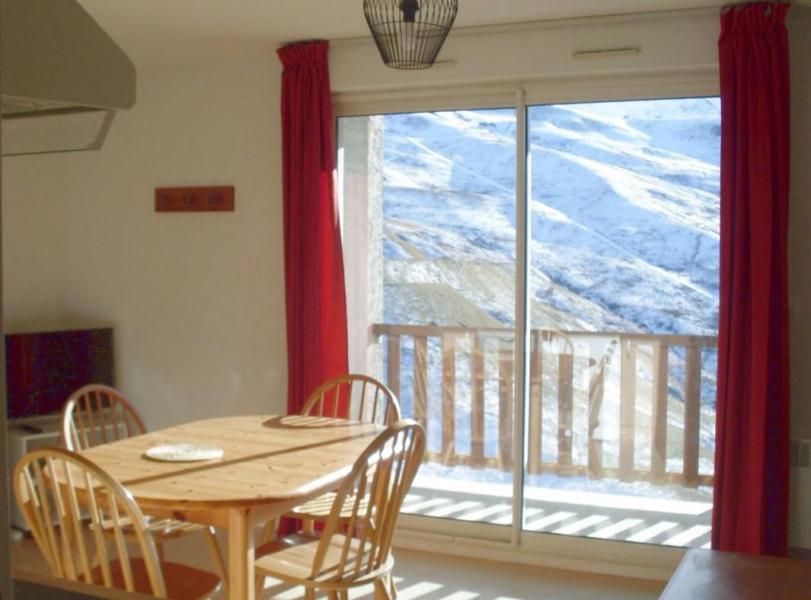 Vacanze in montagna Studio con alcova per 4 persone (52) - La Résidence Royal Peyragudes - Peyragudes - Soggiorno