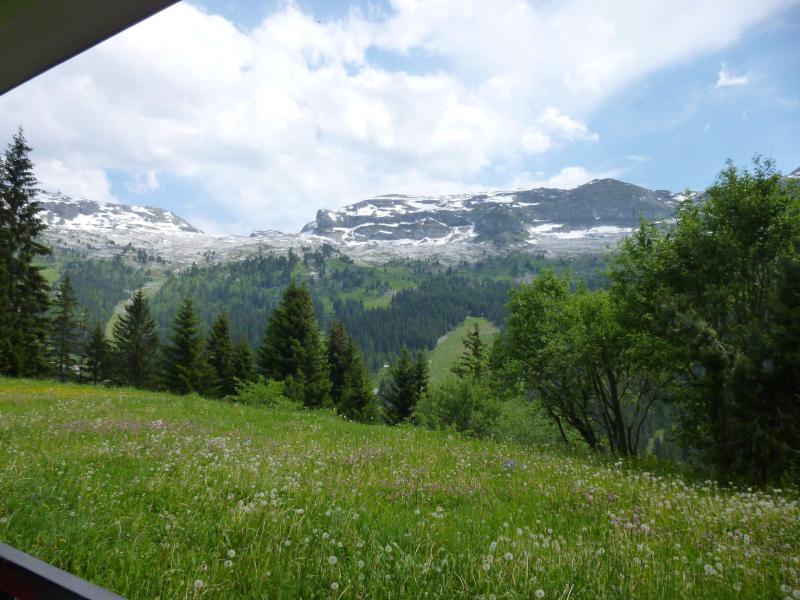 Vakantie in de bergen La Résidence Sagittaire - Flaine - Terras