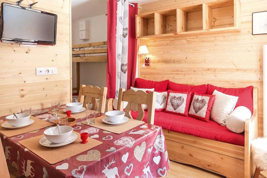 Urlaub in den Bergen 2-Zimmer-Berghütte für 4 Personen (2102) - La Résidence Ski Soleil - Les Menuires - Wohnzimmer