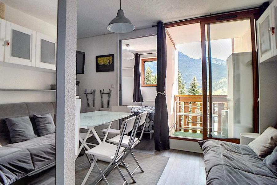 Urlaub in den Bergen 2-Zimmer-Berghütte für 4 Personen (2408) - La Résidence Ski Soleil - Les Menuires - Wohnzimmer