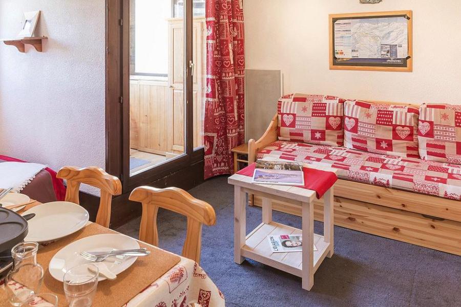 Urlaub in den Bergen 2-Zimmer-Berghütte für 5 Personen (1111) - La Résidence Ski Soleil - Les Menuires - Wohnzimmer