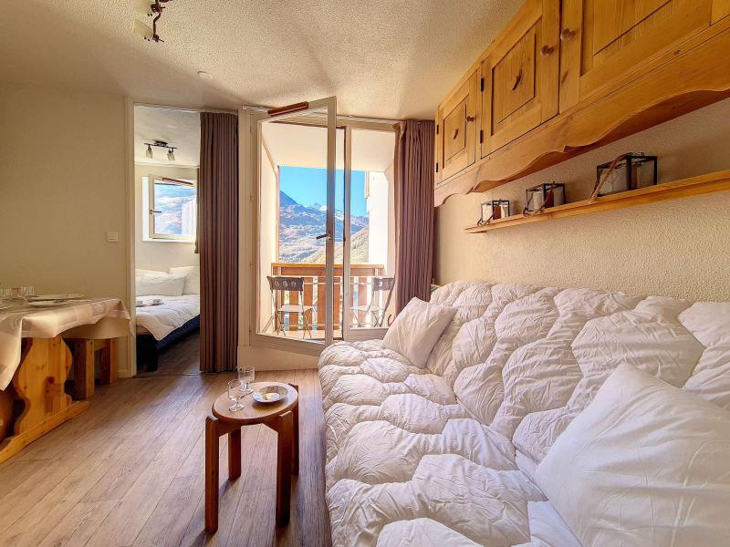 Vakantie in de bergen Appartement 1 kamers 4 personen (2708) - La Résidence Ski Soleil - Les Menuires - Woonkamer