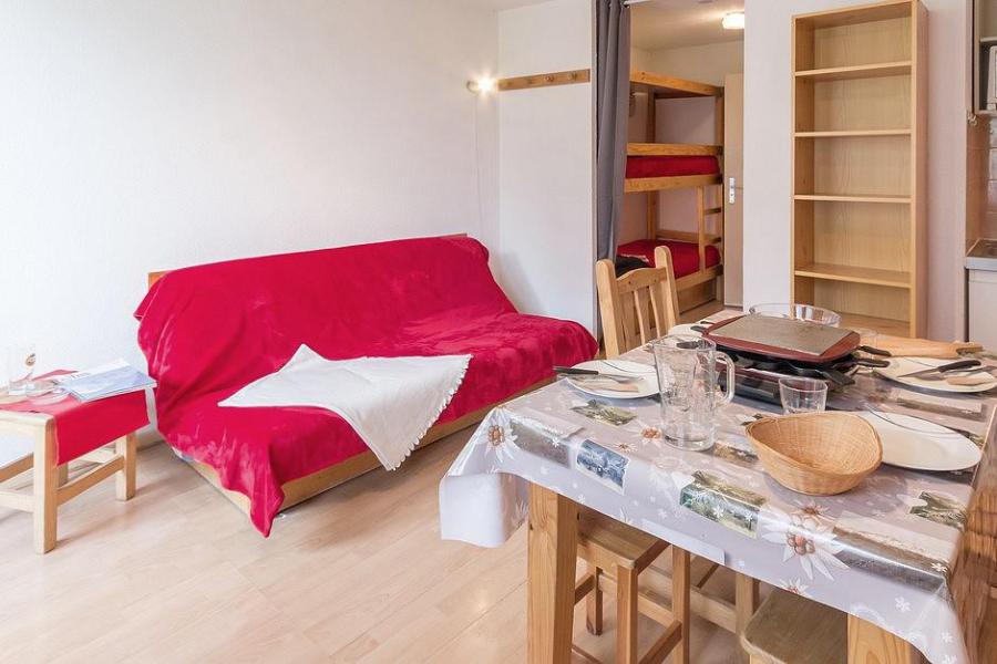 Urlaub in den Bergen Studio Schlafnische 4 Personen (1002) - La Résidence Ski Soleil - Les Menuires - Wohnzimmer