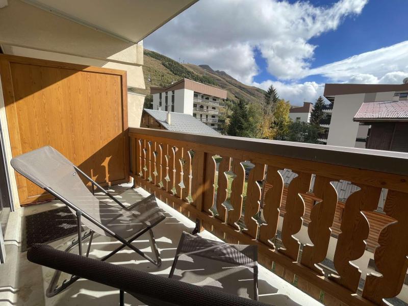 Urlaub in den Bergen Studio Schlafnische 4 Personen (1091) - La Résidence Soldanelle - Les 2 Alpes - Balkon