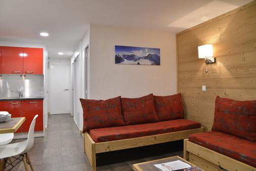 Vacances en montagne Appartement 2 pièces 5 personnes (907) - La Résidence St Jacques - La Plagne - 