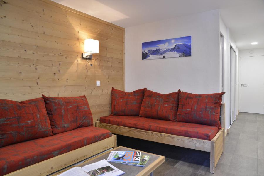 Vakantie in de bergen Appartement 2 kamers 5 personen (605) - La Résidence St Jacques - La Plagne - Woonkamer