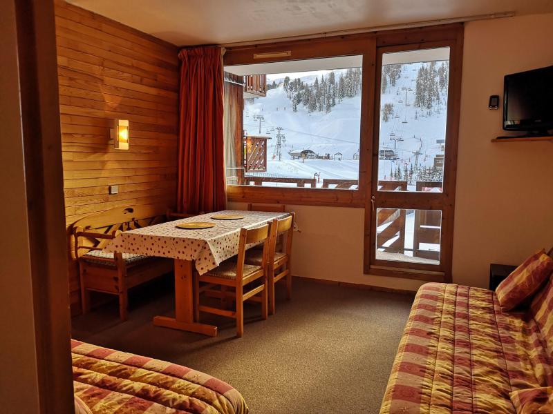 Vakantie in de bergen Appartement 2 kamers 5 personen (25) - La Résidence St Jacques B - La Plagne - Woonkamer